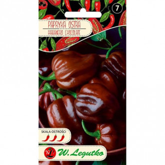 Paprika csípős Habanero Chocolate, bronz kép 1