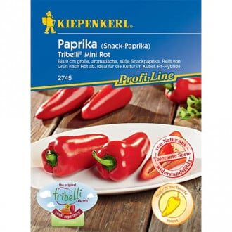 Paprika édes Tribelli Mini Red F1 kép 5