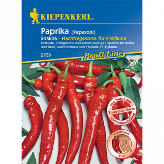 Csípős paprika Shakira kép 3