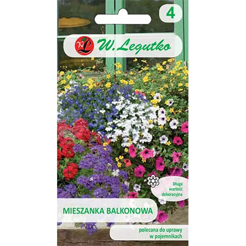 Balkonvirágok, színkeverék 2 kép 1 termék 69605