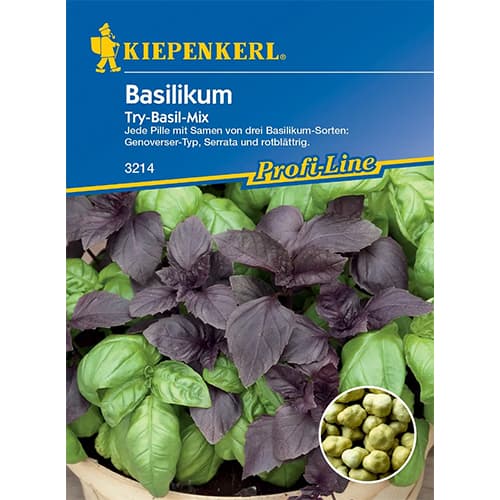 Bazsalikom Try Basil, vegyes termék fotó 1 Bazsalikom Try Basil, vegyes kép 1 termék 87767