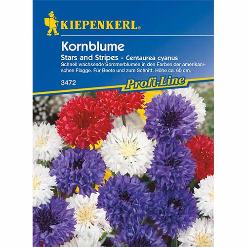 Búzavirág Stars and Stripes Kiepenkerl kép 1 termék 96554