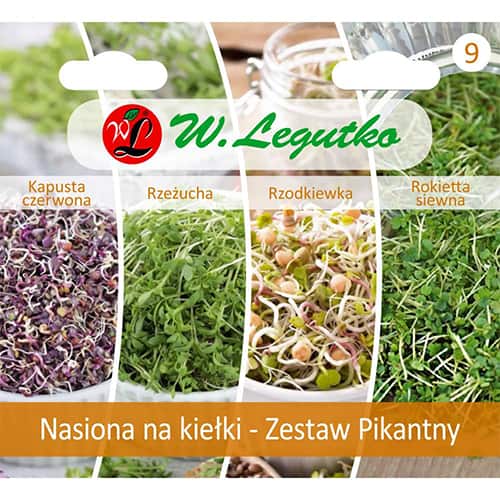 Csíra - Csípős keverék, 4 fajtát tartalmazó csomag kép 1 termék 96833