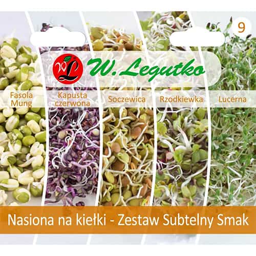 Csíra - Finom ízü keverék, 5 fajtát tartalmazó csomag kép 1 termék 96835