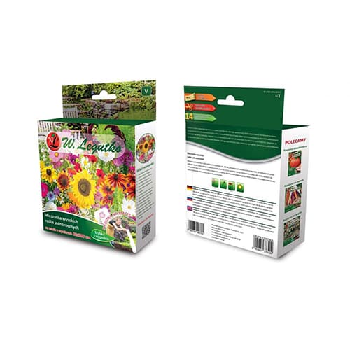 Egynyári virágok élő sövényhez, színkeverék kép 1 termék 86843