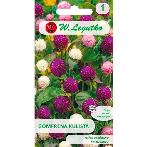 Gomphrena, színkeverék Legutko termék fotó 1 Gomphrena, színkeverék Legutko kép 1 termék 78562