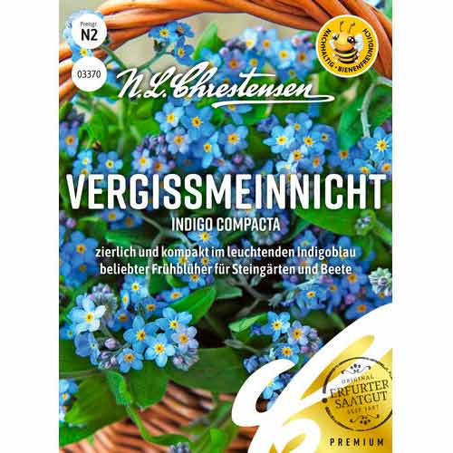 Nefelejcsvirág Indigo compacta Chrestensen kép 1 termék 50036