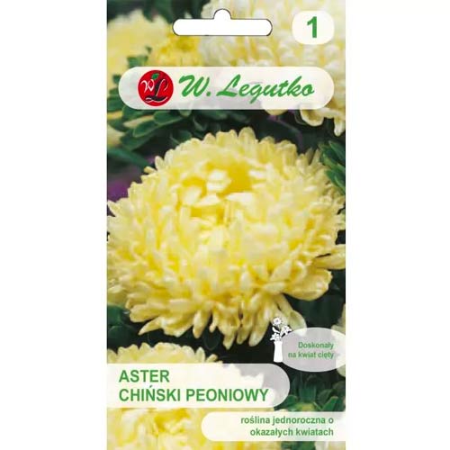 Őszirózsa kerti bazsarózsa sárga Legutko kép 1 termék 78521