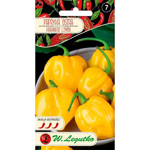 Papriak csípős Habanero Limon termék fotó 1 Papriak csípős Habanero Limon kép 1 termék 78433