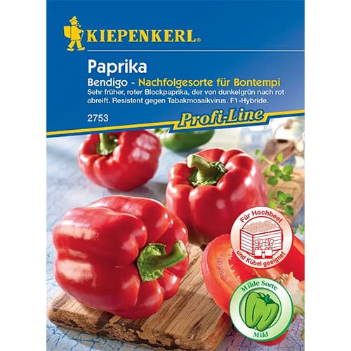 Kaliforniai paprika Bendigo F1 termék fotó 1 Kaliforniai paprika Bendigo F1 kép 1 termék 86384