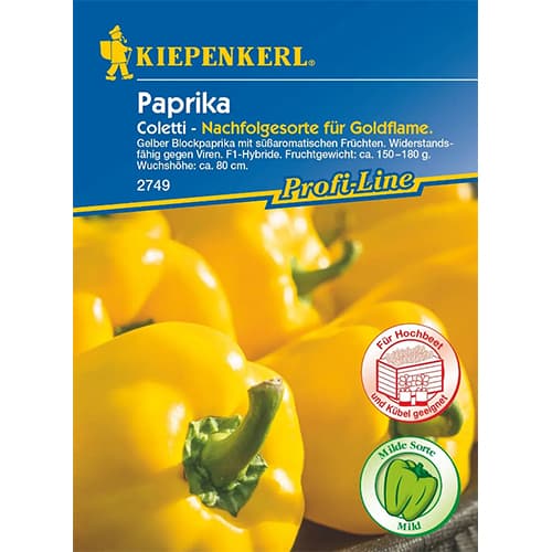 Kaliforniai paprika Coletti F1 kép 1 termék 86386