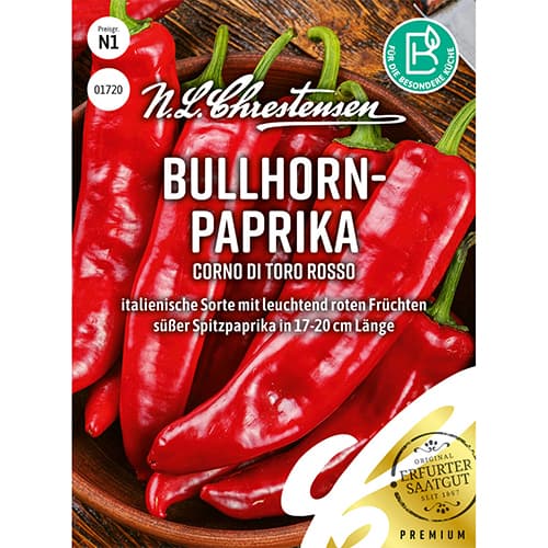 Paprika édes Corno di toro rosso kép 1 termék 86027
