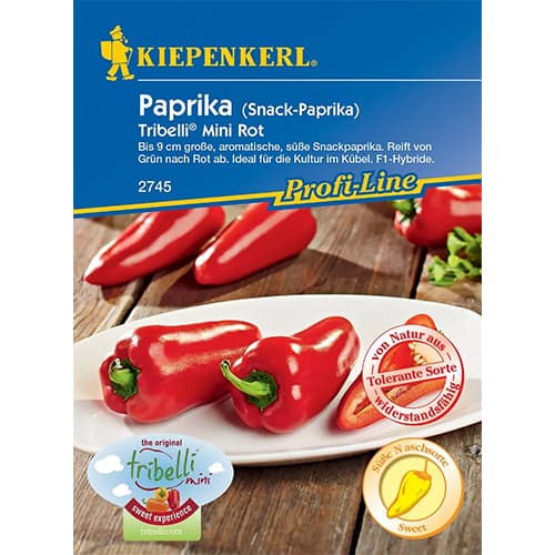 Paprika édes Tribelli Mini Red F1 kép 1 termék 86531