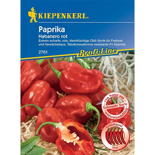 Csípős paprika Habanero Red termék fotó 1 Csípős paprika Habanero Red kép 1 termék 86427
