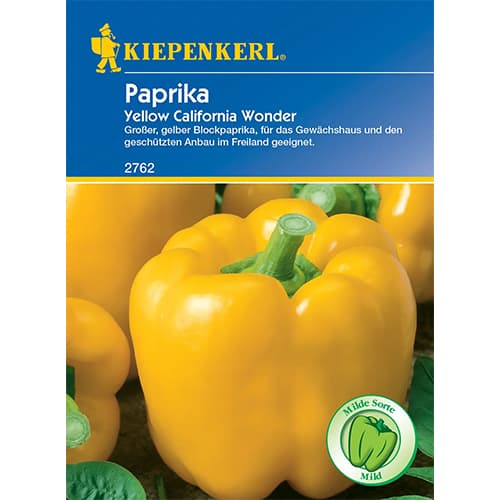 Kaliforniai paprika Yellow California Wonder kép 1 termék 86390