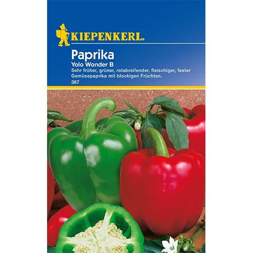 Kaliforniai paprika Yolo Wonder kép 1 termék 86499