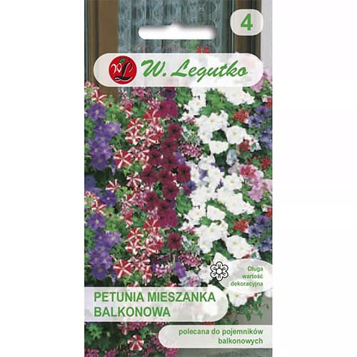 Petunia balkonra, színkeverék kép 1 termék 69622
