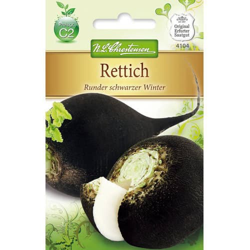 Retek Runder schwarzer Winter termék fotó 1 Retek Runder schwarzer Winter kép 1 termék 78748