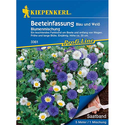 Szegélynövények Blue & White, magszalag termék fotó 1 Szegélynövények Blue & White, magszalag kép 1 termék 96516