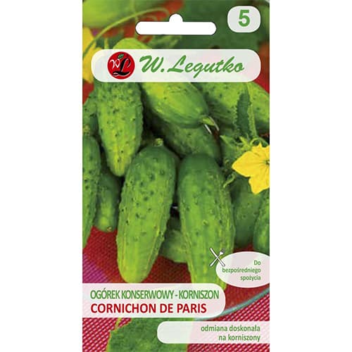 Uborka Cornichon de Paris termék fotó 1 Uborka Cornichon de Paris kép 1 termék 69502
