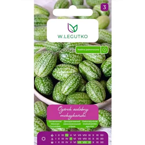 Uborka díszítő mexikói, színkeverék Legutko kép 1 termék 69614